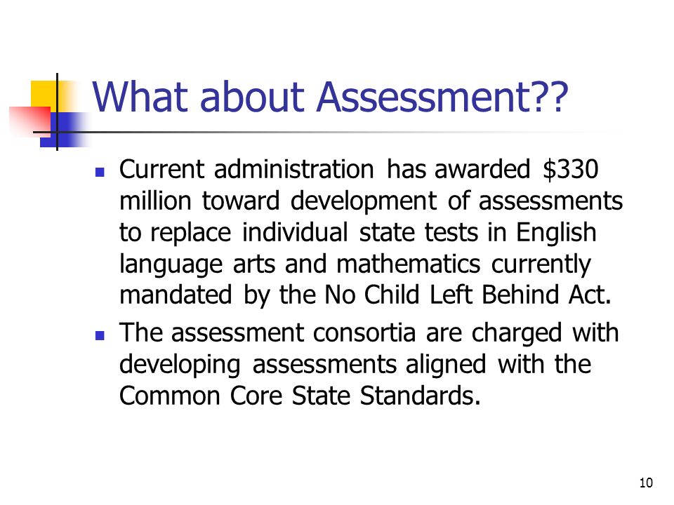 10 What about Assessment .