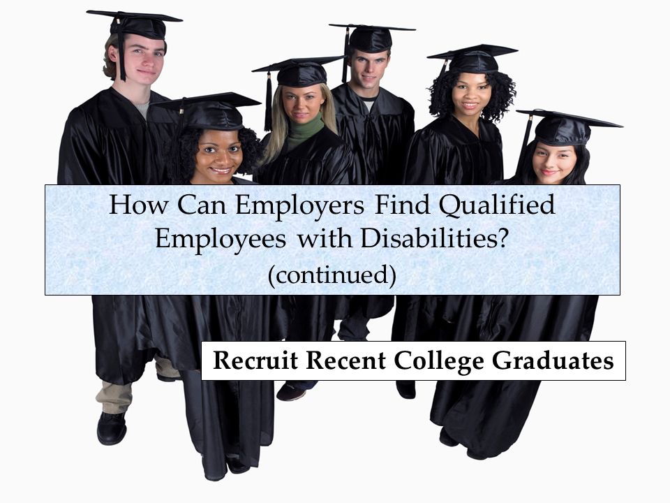 How Can Employers Find Qualified Employees with Disabilities.