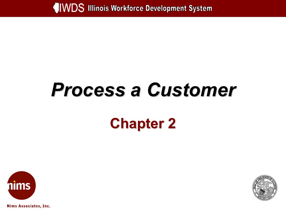 Process a Customer Chapter 2
