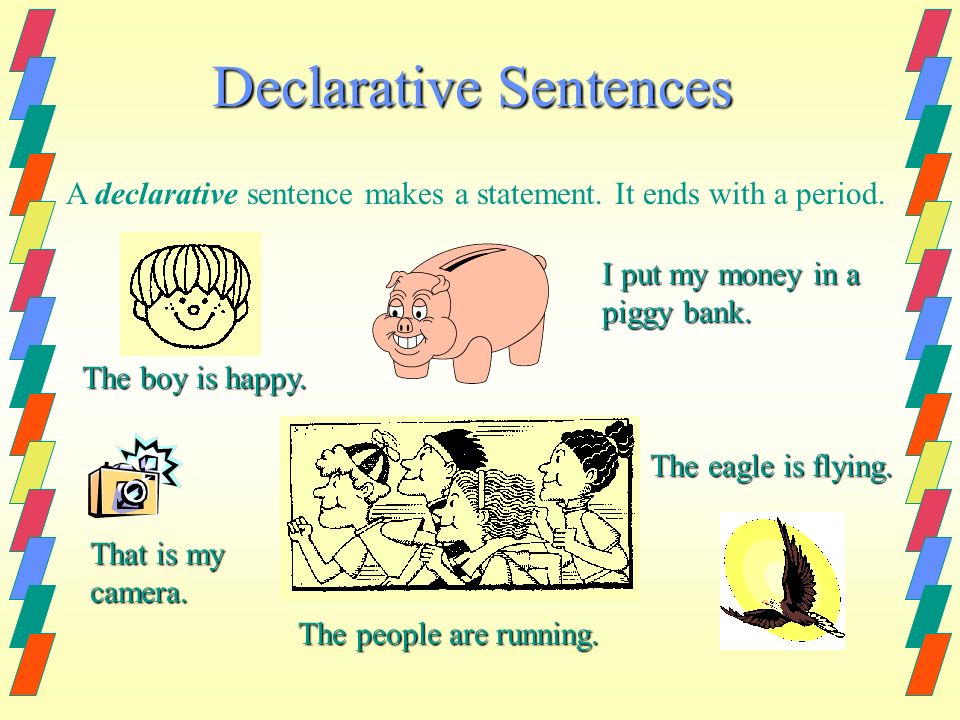 declarative writing definition