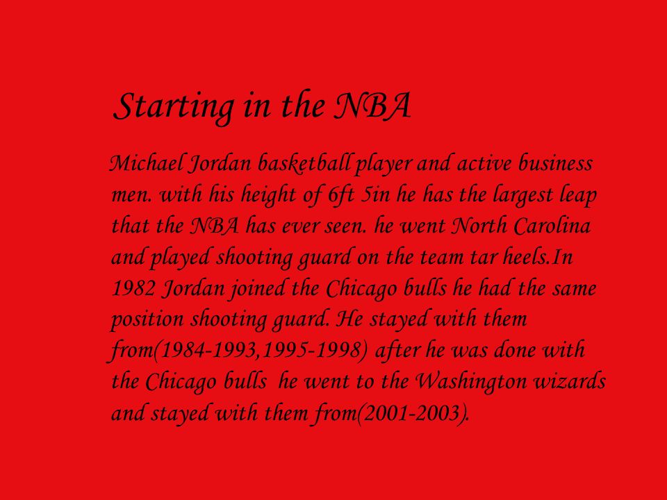 Early Life Michael Jeffery Jordan was born in Brooklyn,New,York during his early ages the Jordans moved to Wilmington.