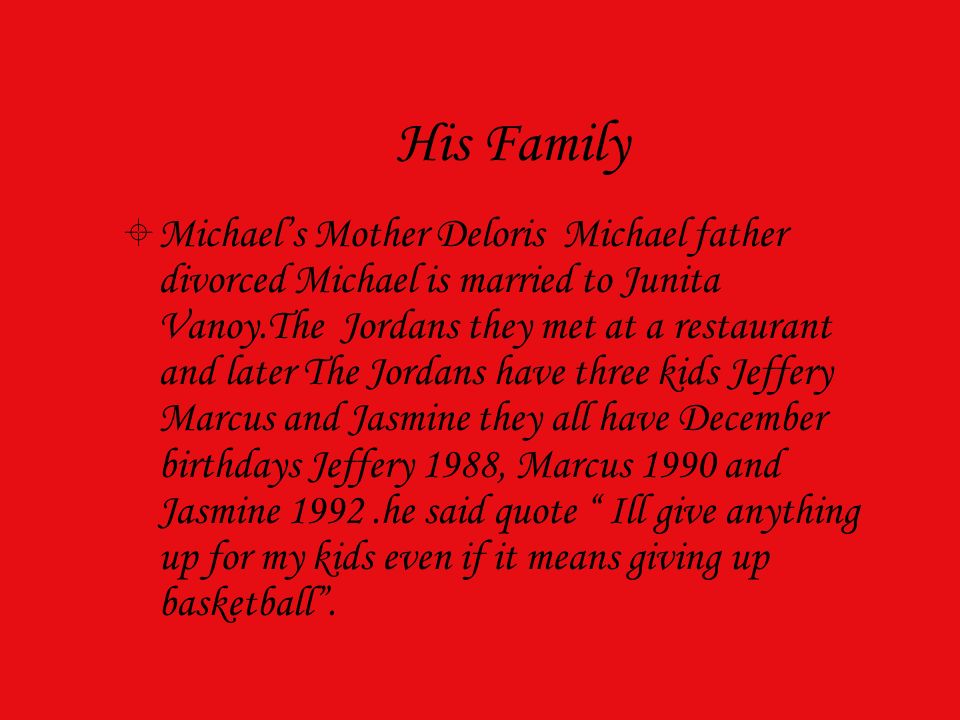 Starting in the NBA Michael Jordan basketball player and active business men.