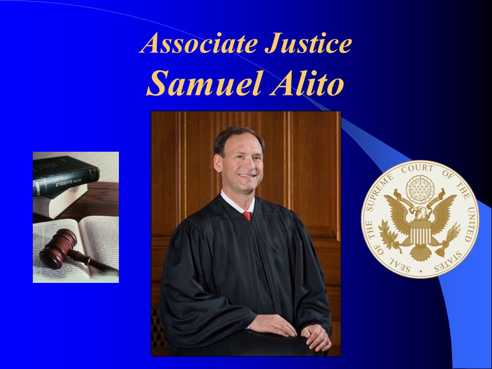 Associate Justice Samuel Alito
