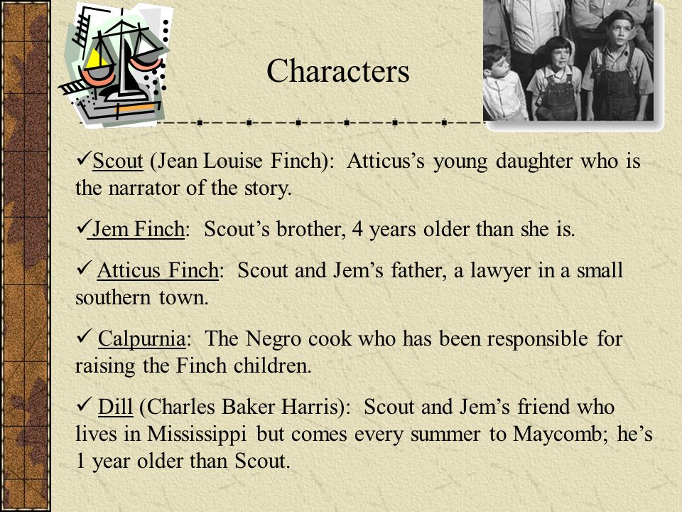 To Kill a Mockingbird Notes Author: Harper Lee Setting: Story begins in the year 1933 in Maycomb County, Alabama.