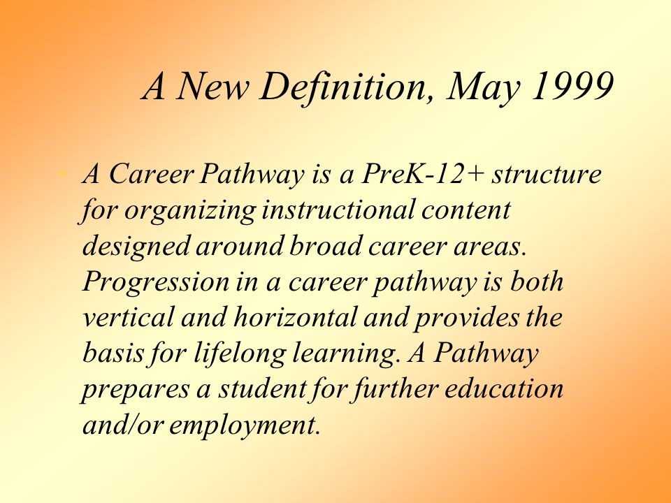 5 What is a Career Pathway.
