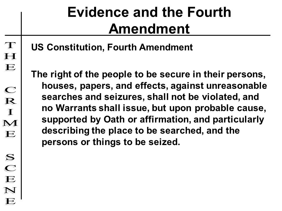 4Th Amendment Essay