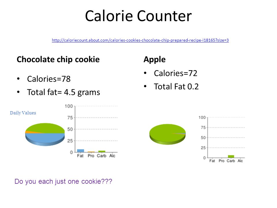 Saturated Fat Counter 31