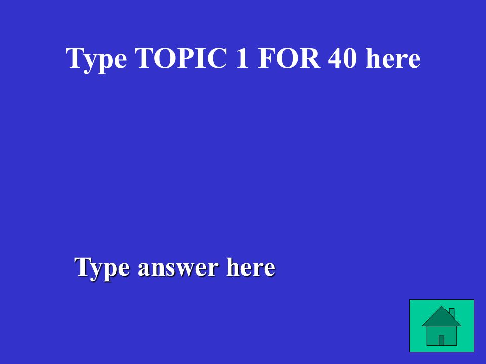 Type TOPIC 1 FOR 20 here Type answer here