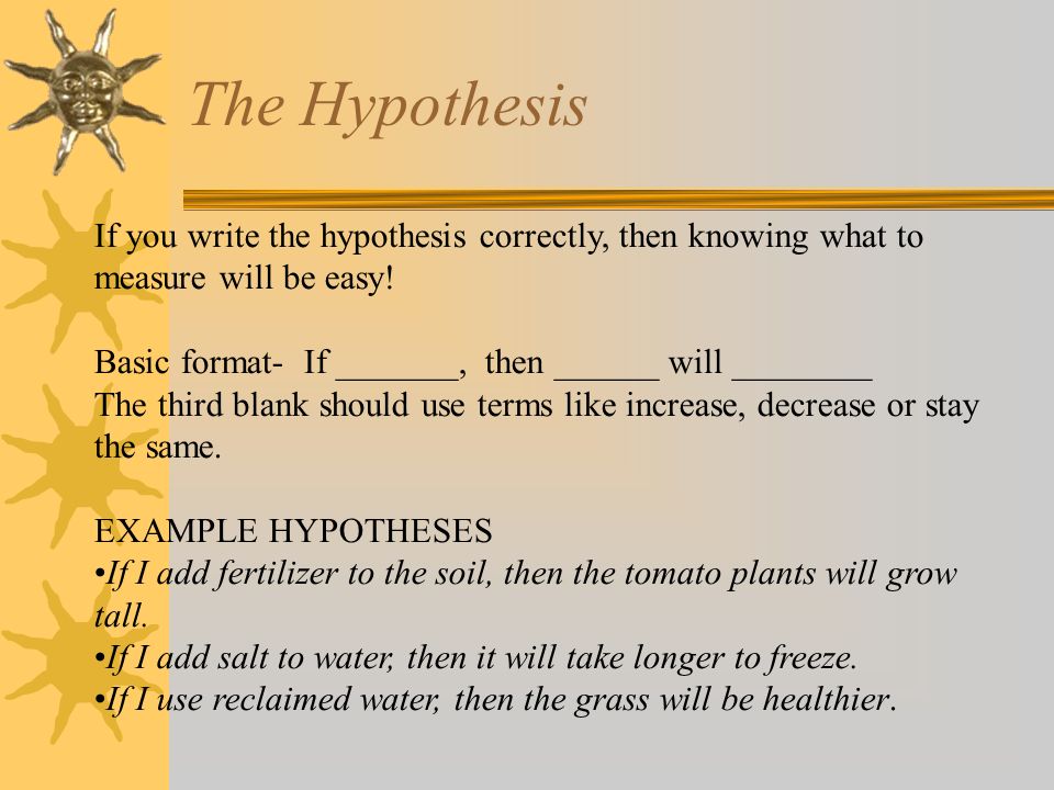 hypothesis examples psychology hypothesis examples biology