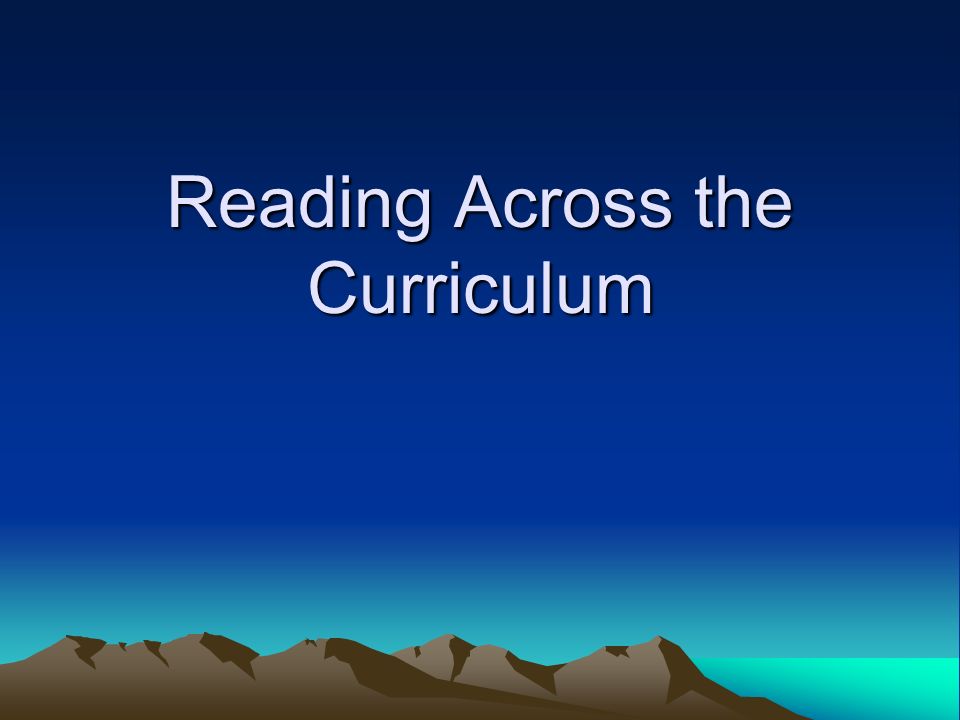 Strategies for Teaching Reading in the Content Areas Strategies for Teaching Reading in the Content Areas