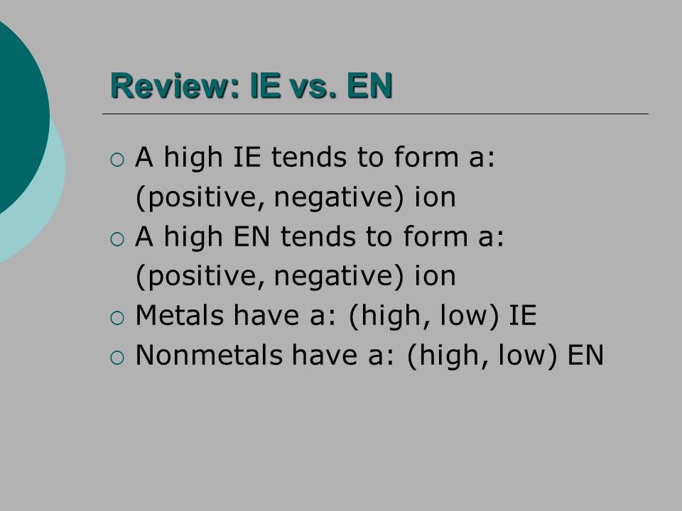 metals ions form non