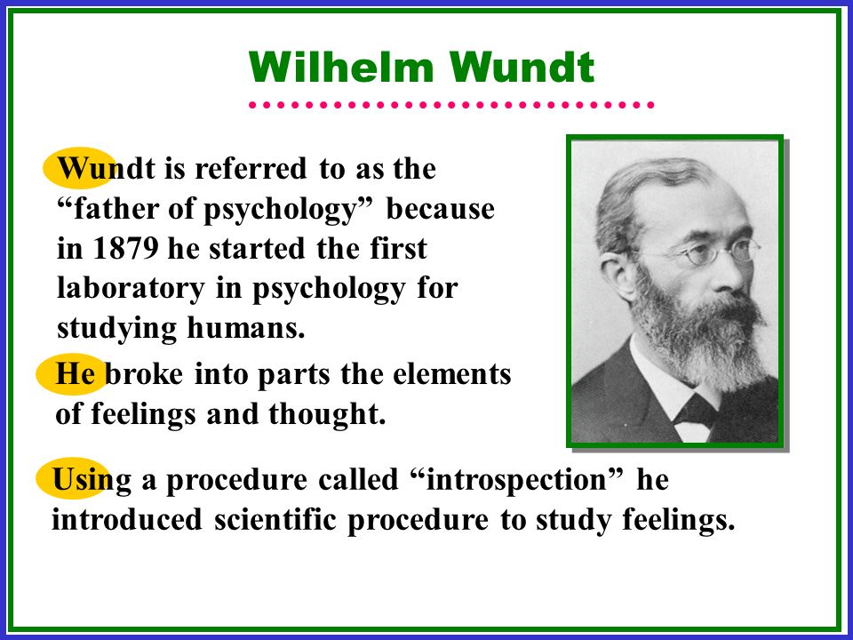 an analysis of wihelm wundts concept of discipline with structuralism an analysis of wihelm wundts concept of discipline with structuralism