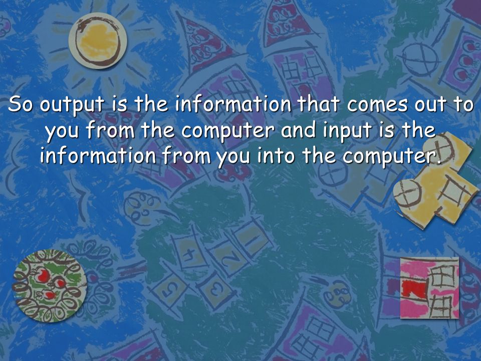 Computers are different from TVs. Since they also receive input.