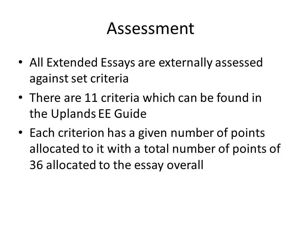 Ib extended essay guide 2013