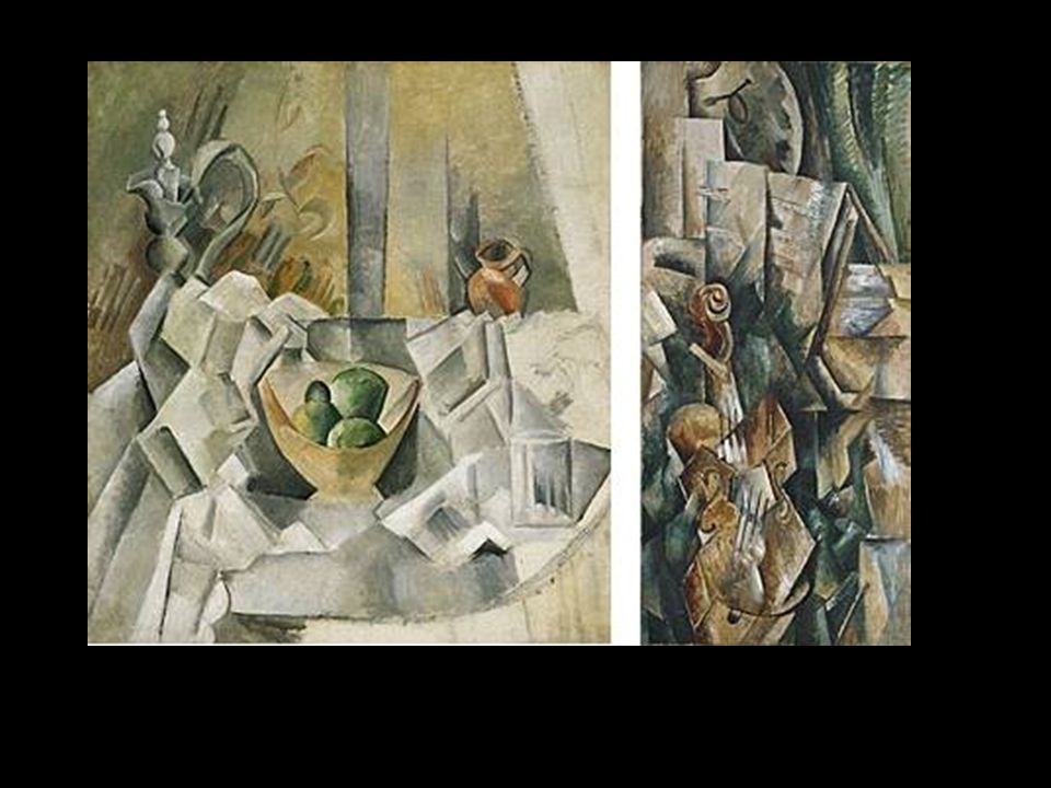 Carafe, Jug, and Fruit Bowl, summer 1909, Pablo Picasso Violin and Palette, autumn 1909, Georges Braque Cubism is an art style spearheaded simultaneously by Pablo Picasso and Georges Braque.