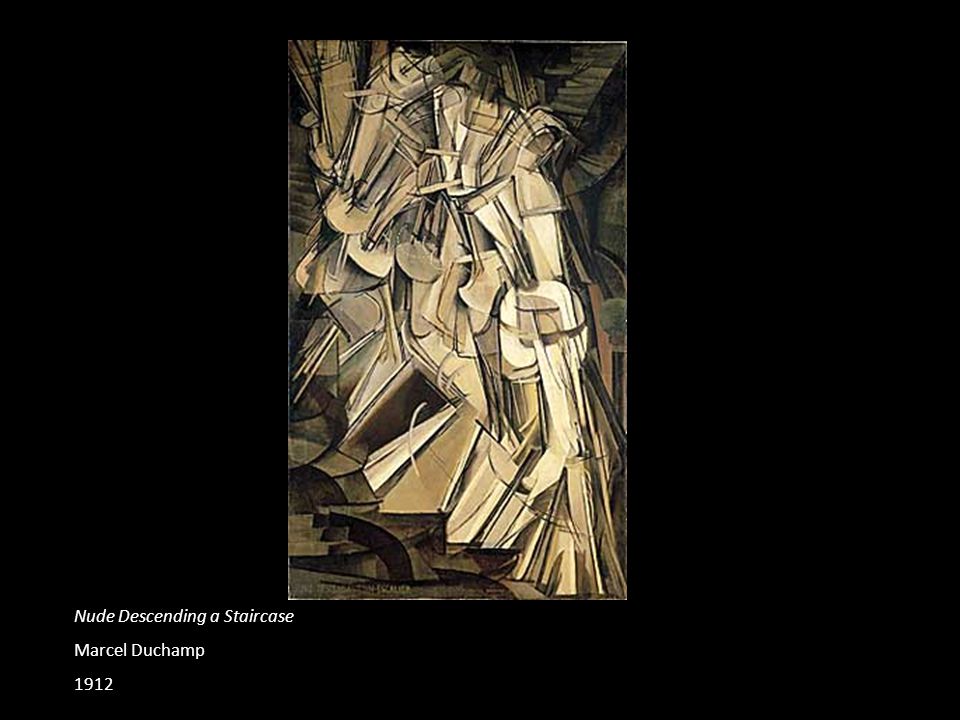Nude Descending a Staircase Marcel Duchamp 1912