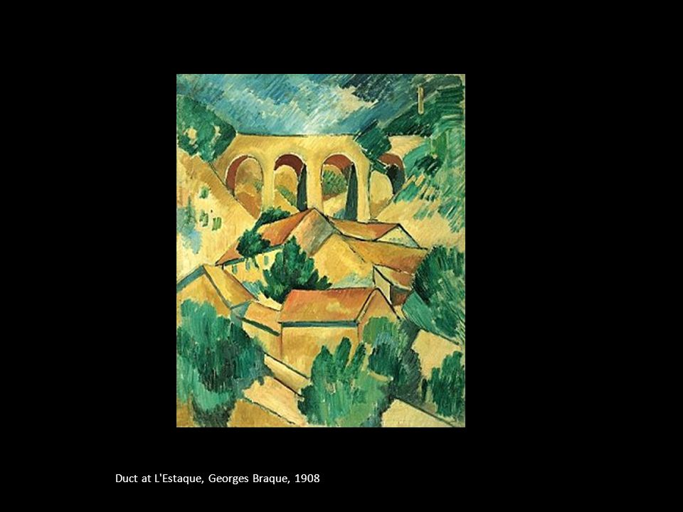 Duct at L Estaque, Georges Braque, 1908