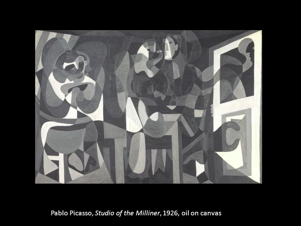 Pablo Picasso, Studio of the Milliner, 1926, oil on canvas