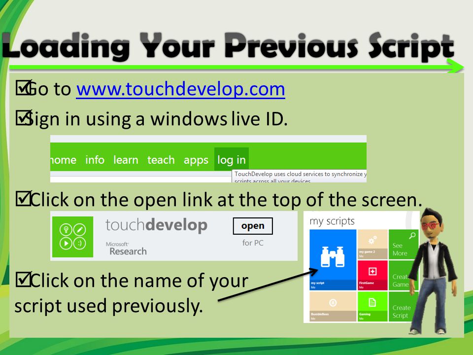 Go to    Sign in using a windows live ID.