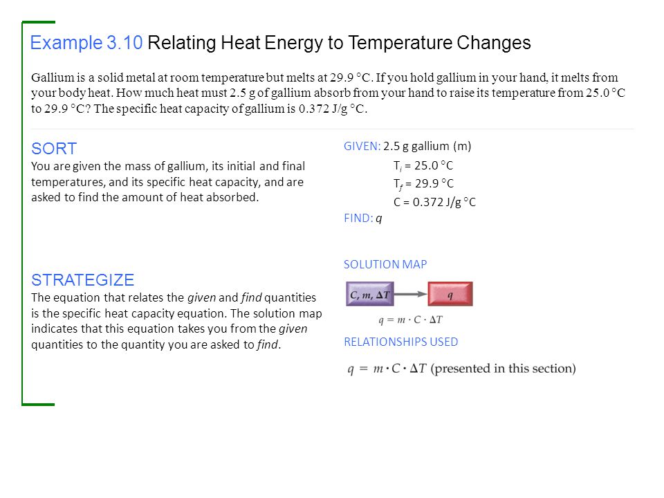 Equation For Heat Energy From Temperature Change Talkchannels Conservation Of M Energy And Chemical Physical