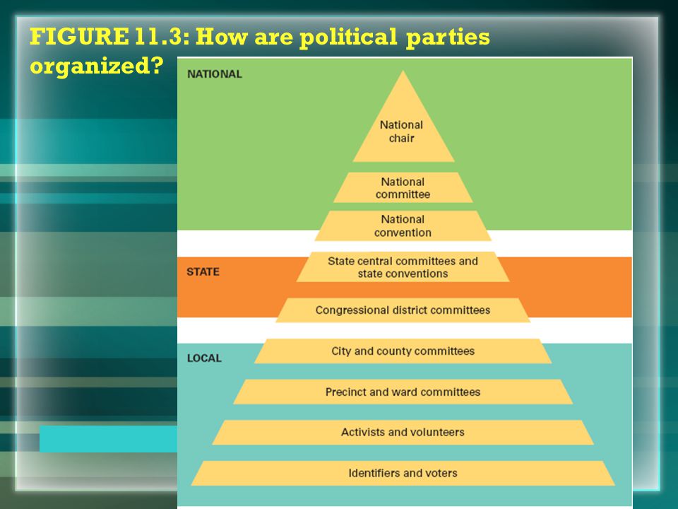 how are political parties organized
