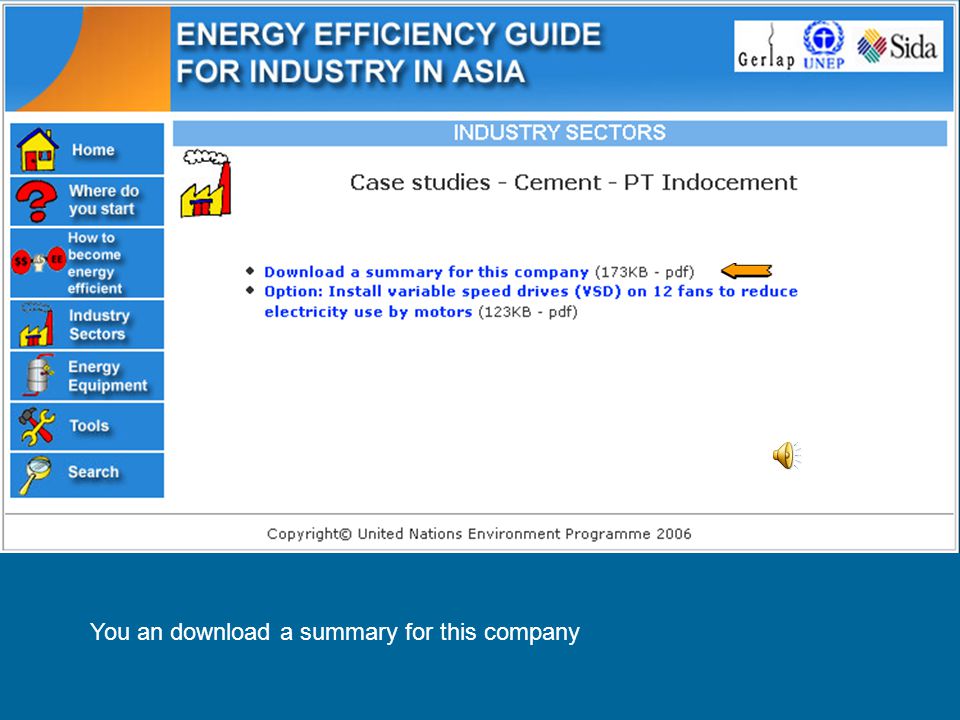 You an download a summary for this company