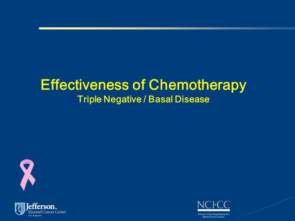 Effectiveness of Chemotherapy Triple Negative / Basal Disease