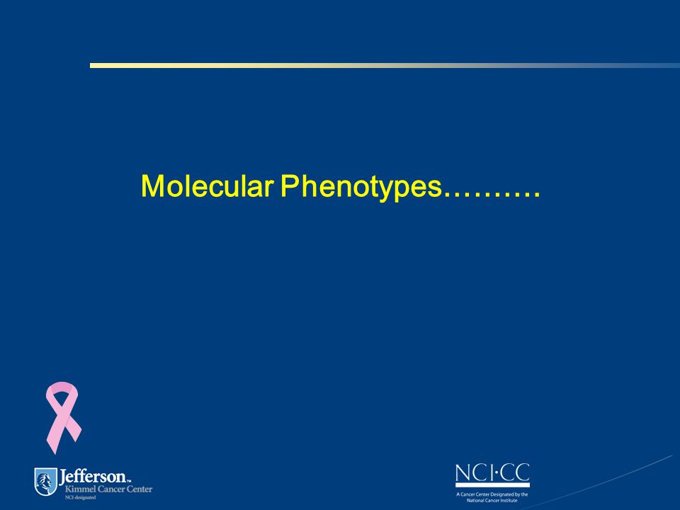 Molecular Phenotypes……….