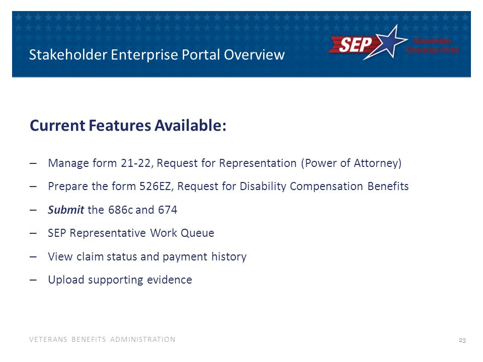veterans benefits administration june 10 2014 ebenefits and form 21 22