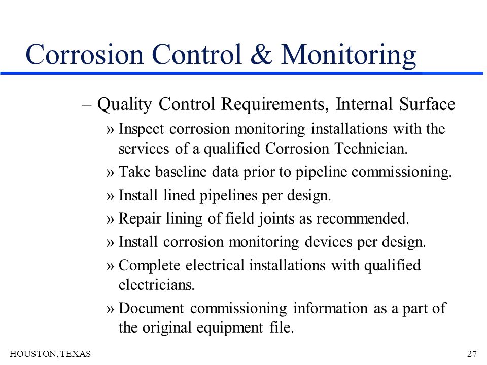 corrosion technician
