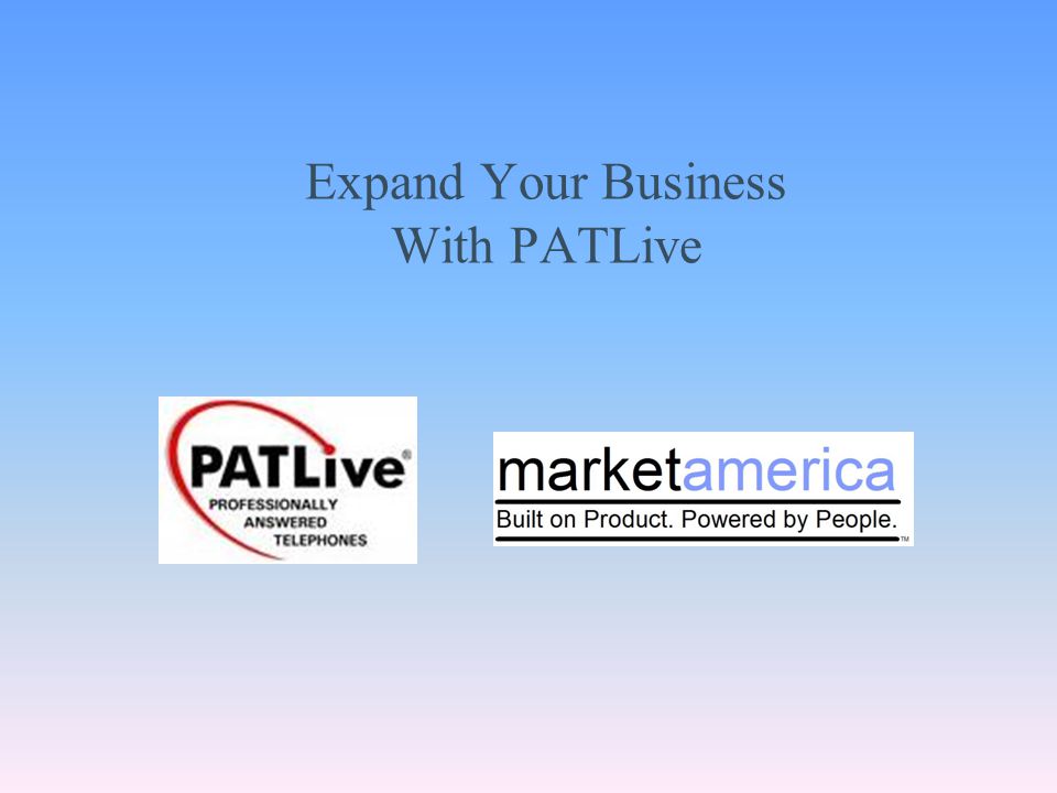 Expand Your Business With PATLive