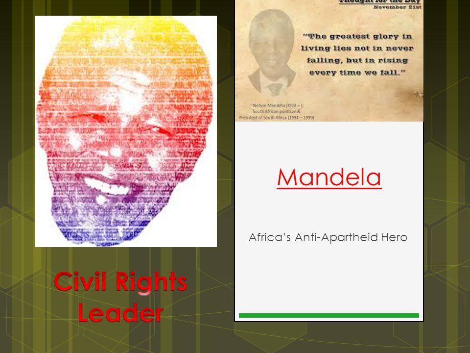 Mandela Africa’s Anti-Apartheid Hero
