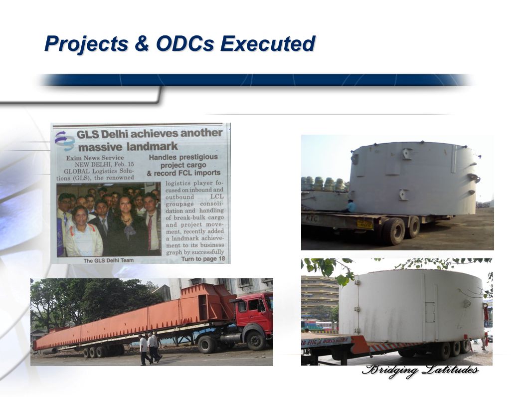 Bridging Latitudes Projects & ODCs Executed