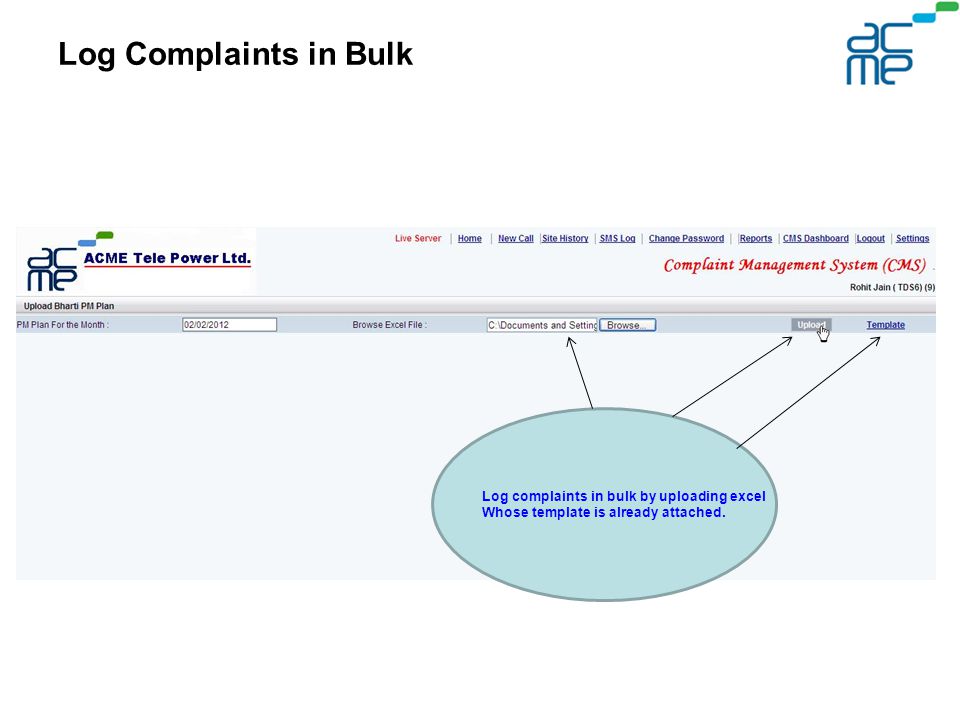 customer complaint log template