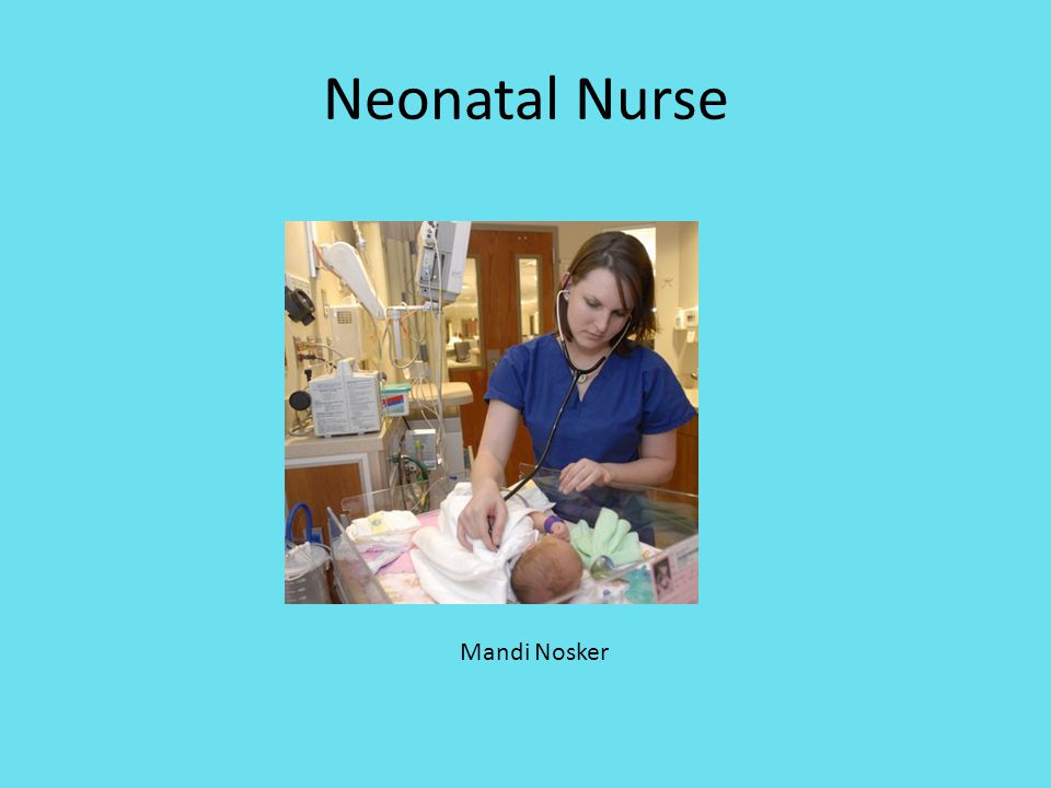 Neonatal Nurse Mandi Nosker