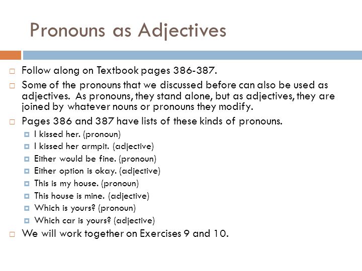 Proper and Compound Adjectives  Follow along on textbook pages