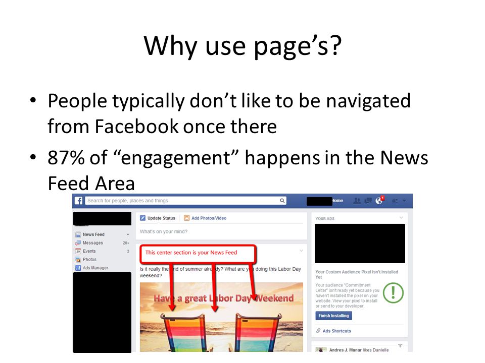 Why use page’s.
