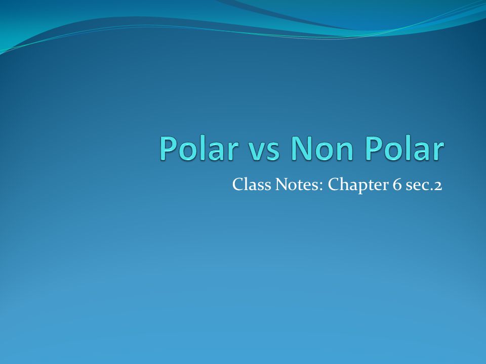 Class Notes: Chapter 6 sec.2