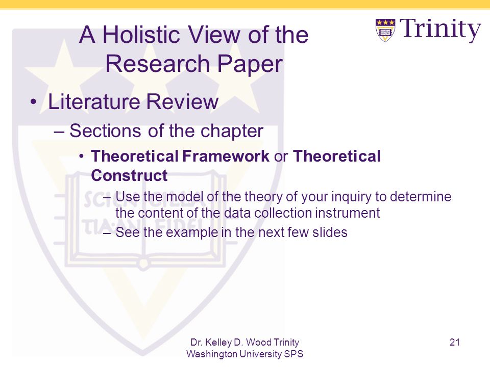 literature review layout