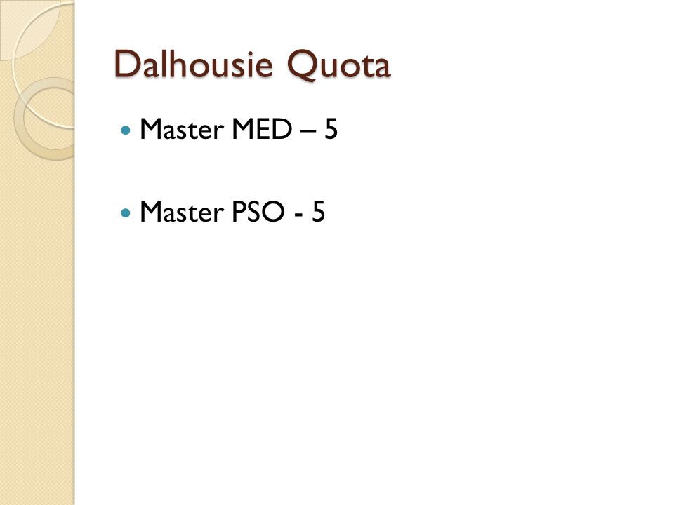 Dalhousie thesis fgs