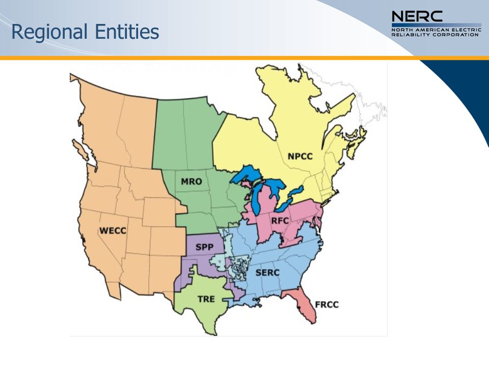 Regional Entities