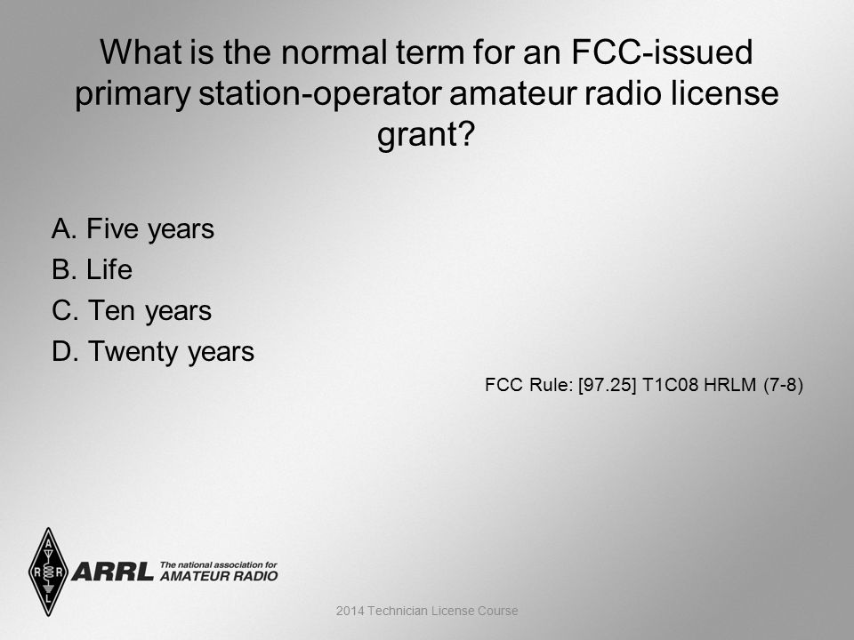 license grants latest amateur radio