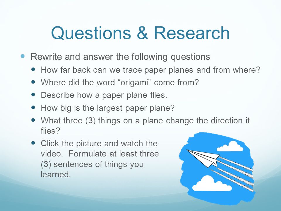 The Abstract Of A Research Paper