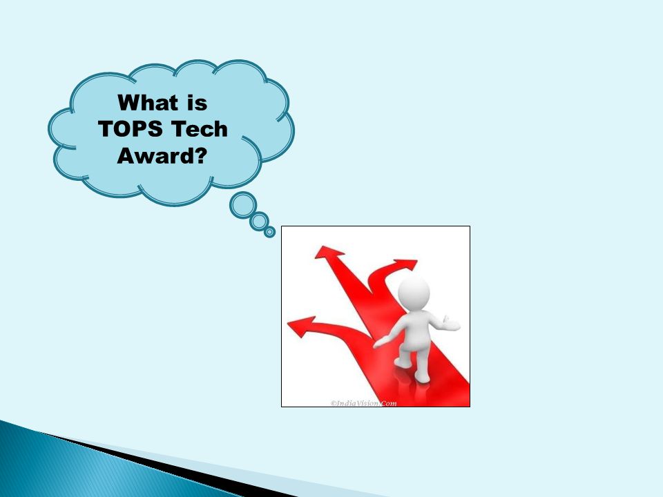 What is TOPS Tech Award