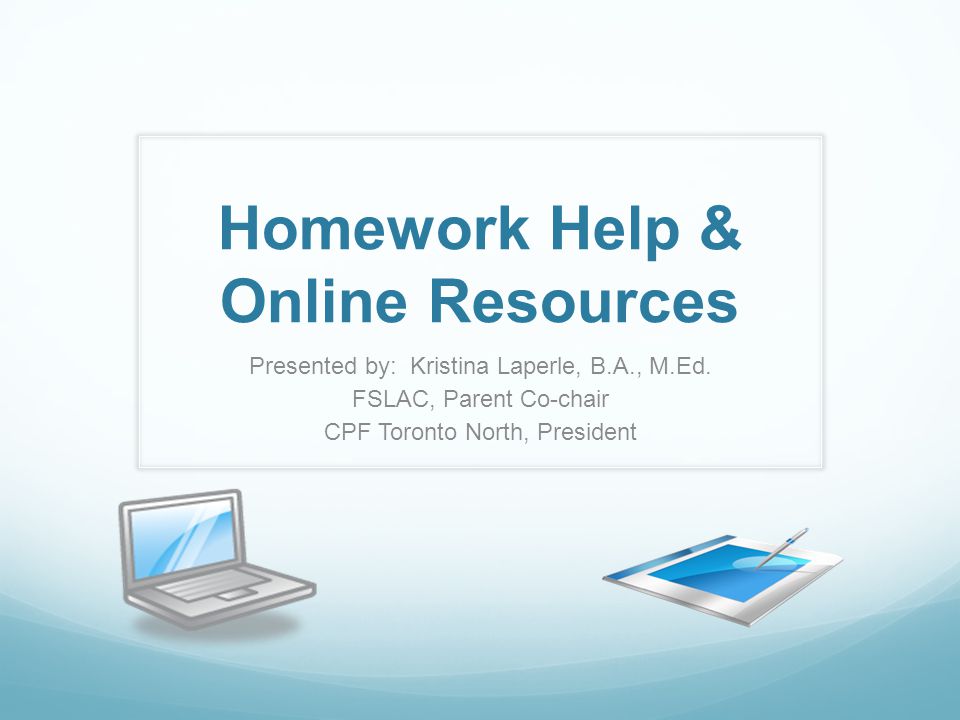 Homework Help Ontario