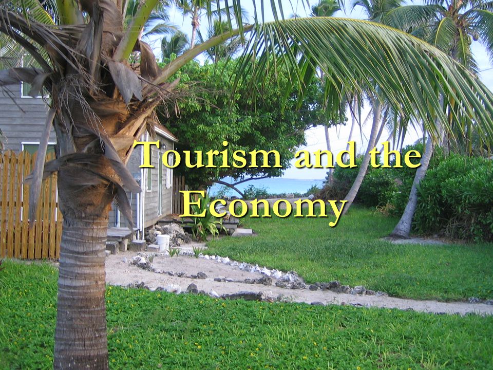 Tourism and the Economy