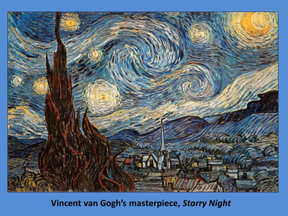 Vincent van Gogh’s masterpiece, Starry Night