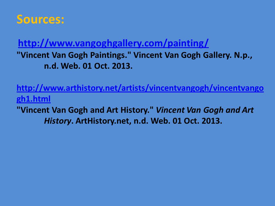 Vincent Van Gogh Paintings. Vincent Van Gogh Gallery.