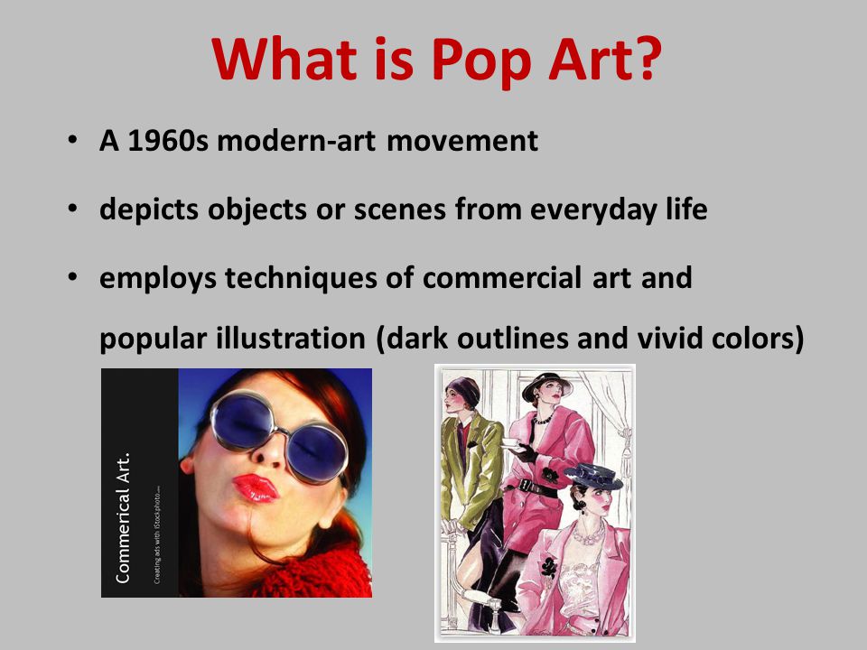 What is Pop Art.
