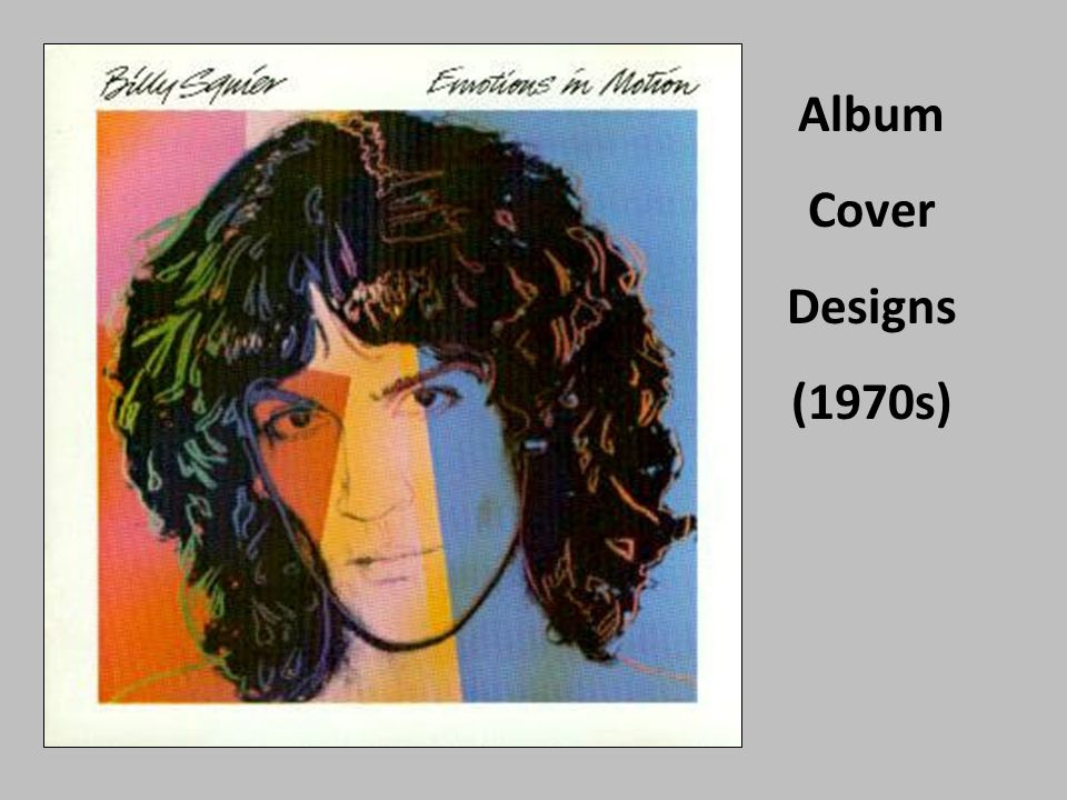 Album Cover Designs (1970s)